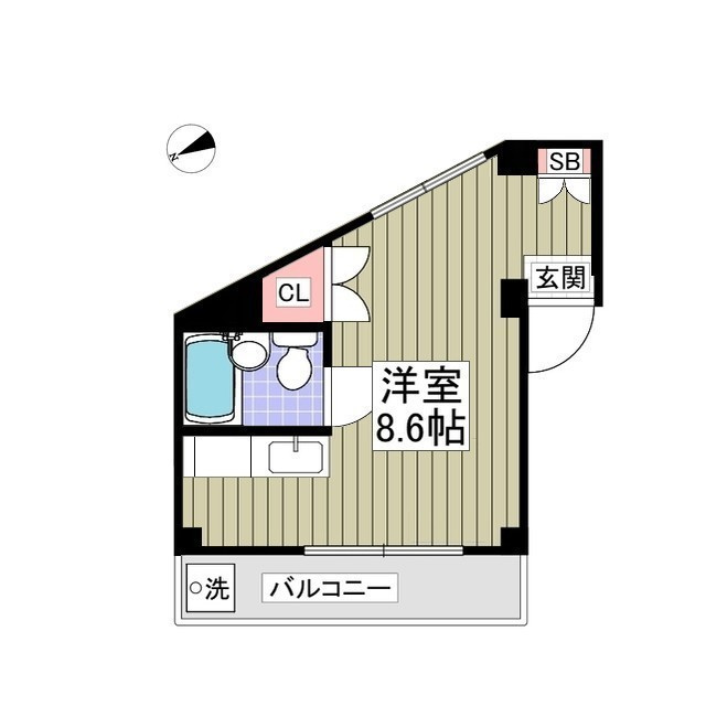 サンハイム　中野の間取り