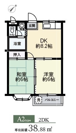 ハイムM&Kの間取り
