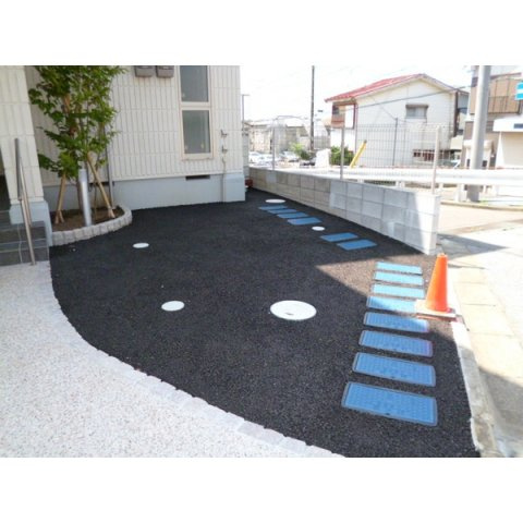 アプローズの駐車場