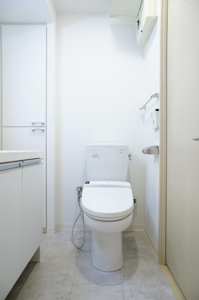 マイプレジール広尾のトイレ|シンプルで使いやすいトイレです