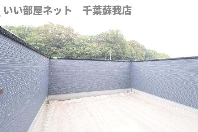 マイホームネクスト中央区亀井町　1号棟のバルコニー|暖かな日差しのふりそそぐバルコニー