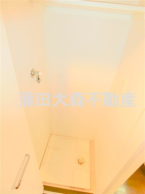 AQUA ARTESSIMO RICHESSE(アクアアルテシモリシェスの設備|棚付きの室内洗濯機置き場