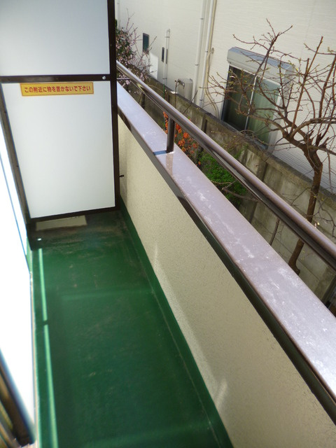 コーポ荒井のバルコニー