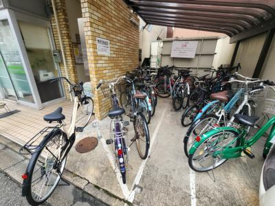 ハイムユアーズの駐車場|駐輪場