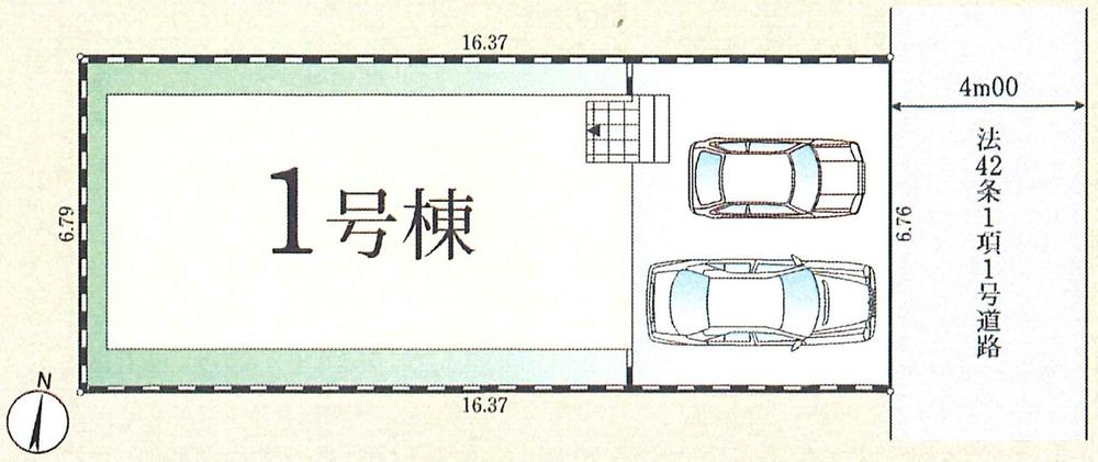【FIT】 東大和市南街３期の区画図
