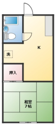 コーポ幸の間取り
