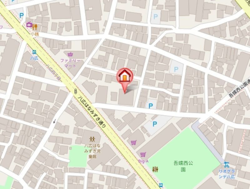 creal墨田eastの地図