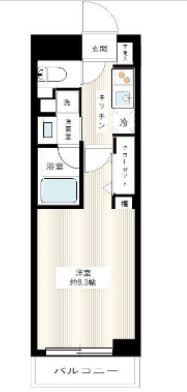 リヴシティ立川ミッドの間取り