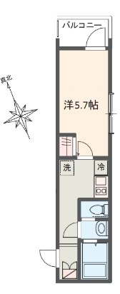 MELDIA宮原の間取り