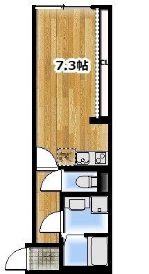 Ambition西区土屋の間取り