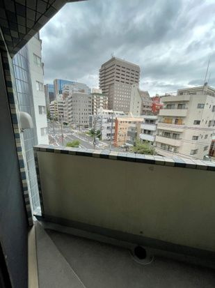 プロフ南大井のバルコニー