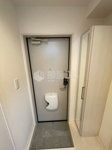 ハーモニーテラス宇喜田町Ⅱの玄関