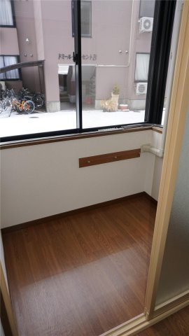 ドミール・クレセントAのバルコニー