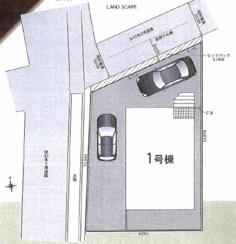 【仲介手数料０円】平塚市東真土第10　新築一戸建ての区画図|平塚市東真土第10　新築一戸建て