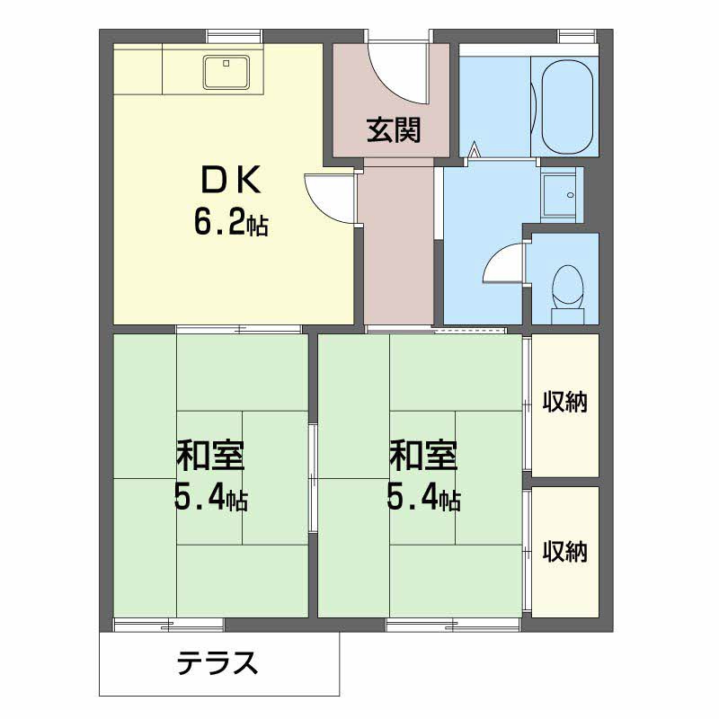 パロアルトの間取り