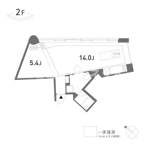 GROVE【高級賃貸・ブランドマンション】の間取り