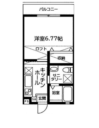 ロワール北方Ⅲの間取り