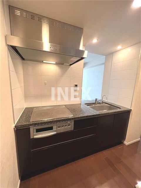 横浜市西区みなとみらい４丁目の賃貸マンションのキッチン