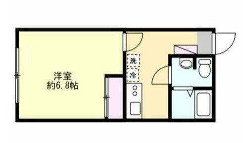 グランジュテ生麦の間取り
