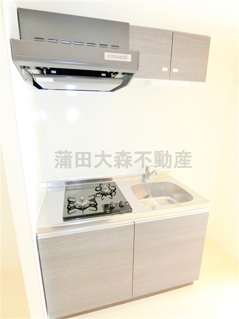 パティーナ大森Duoデュオのキッチン|2口ガスシステムキッチン