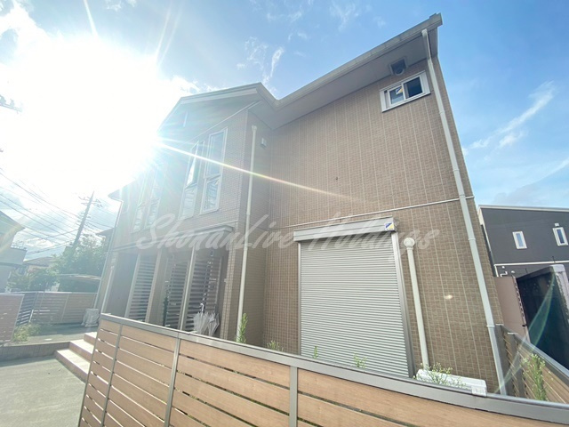 藤沢市長後のアパートの外観