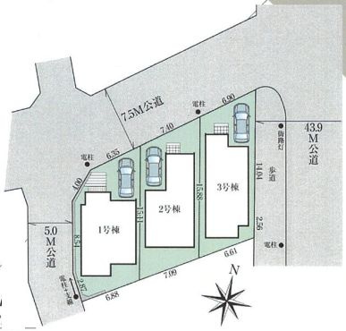 川口市安行吉岡　新築分譲住宅　全３棟　3号棟