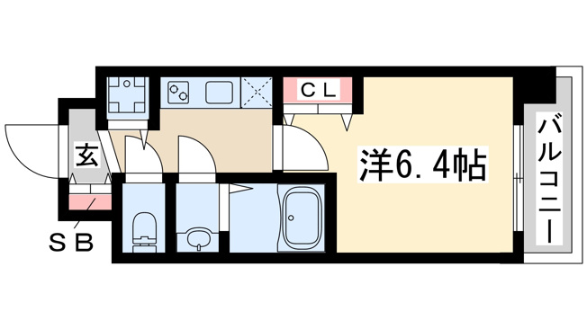 【間取り】 | アドバンス新大阪ウエストゲート2