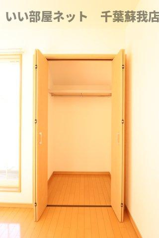 アネックスガーデン本千葉の収納|大きなスペースがあり、収納には困りません