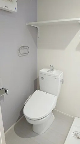 板橋区中丸町のアパートのトイレ