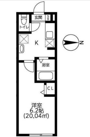 ブラン堀切菖蒲園の間取り