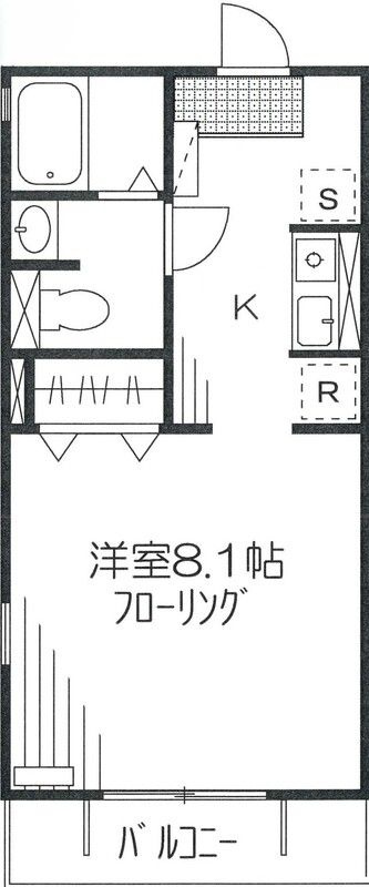 北松戸パルコートの間取り