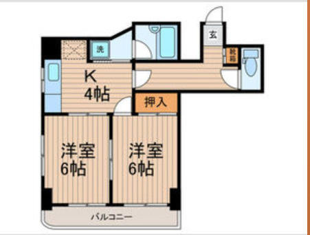 ルミエール北斎の間取り
