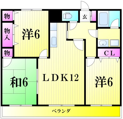 エントピアの間取り