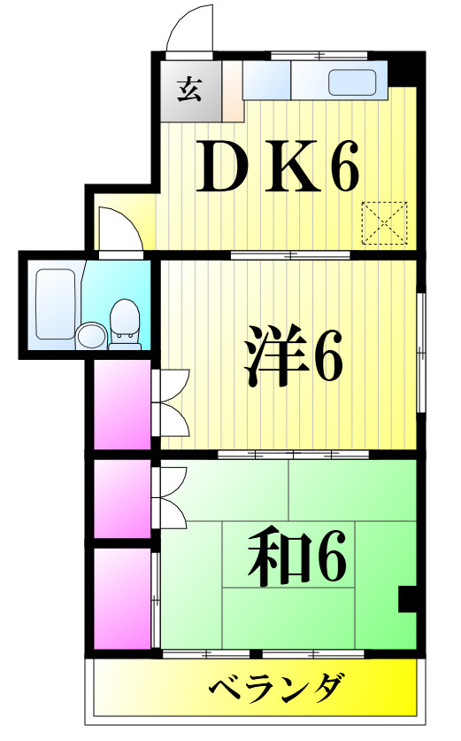 フォレストパーク松戸の間取り