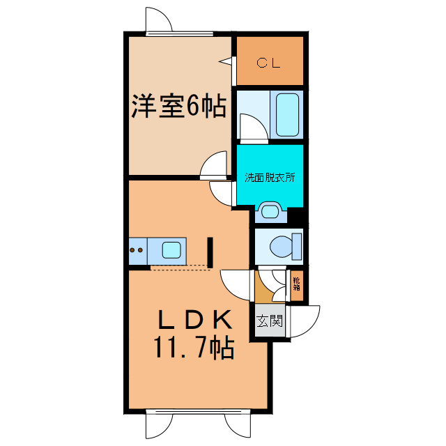 ラビータ17の間取り
