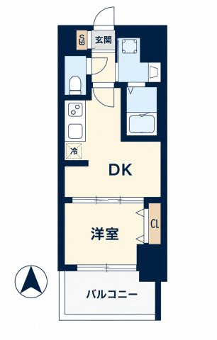 プレリス丸の内オーレルの間取り