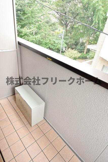 三鷹市下連雀３丁目の賃貸マンションのバルコニー|別部屋参考写真