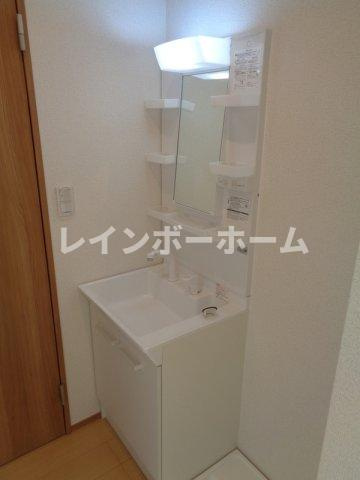 グランデ的場の洗面所