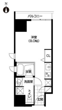 アーバネックス淀屋橋の間取り