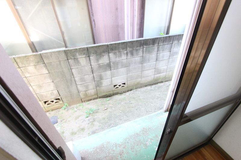 千代田ハイツのバルコニー