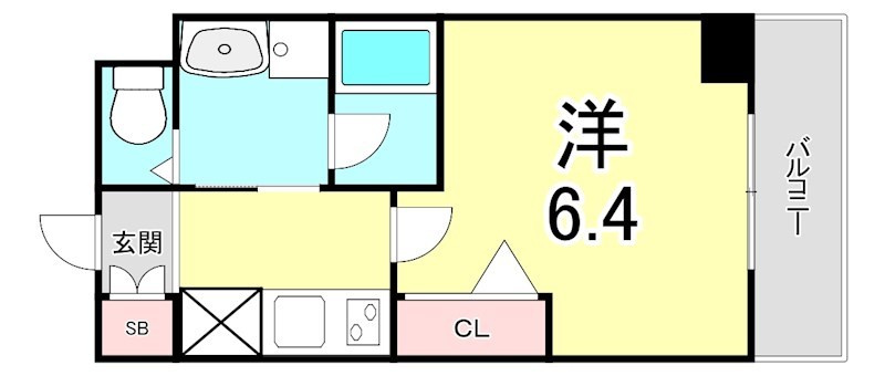リーフビル坂口の間取り