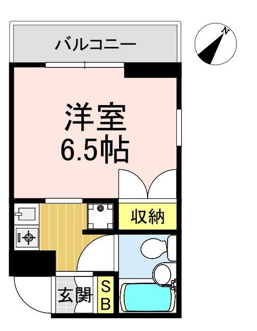 NOBSUN阪急六甲の間取り