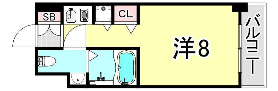 デルファーレ西宮の間取り