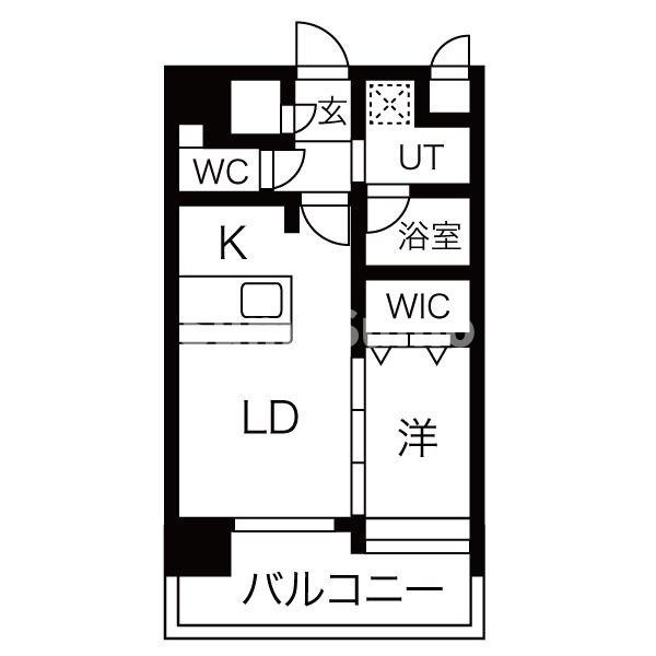 パグーロ城西の間取り