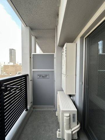 アーバネックス南新町のバルコニー