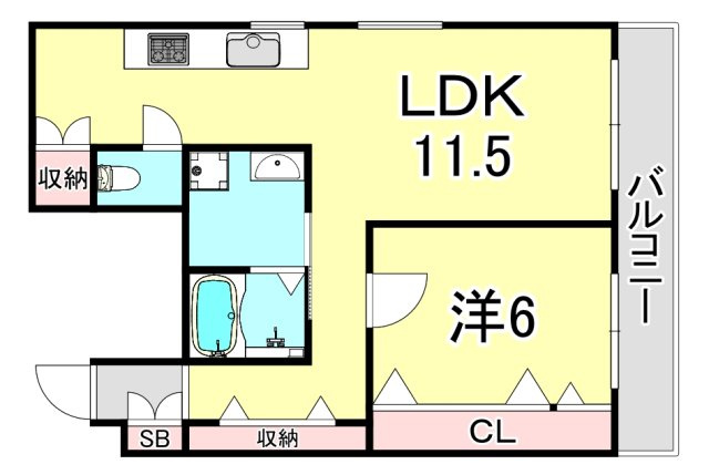 ステラハウス37の間取り