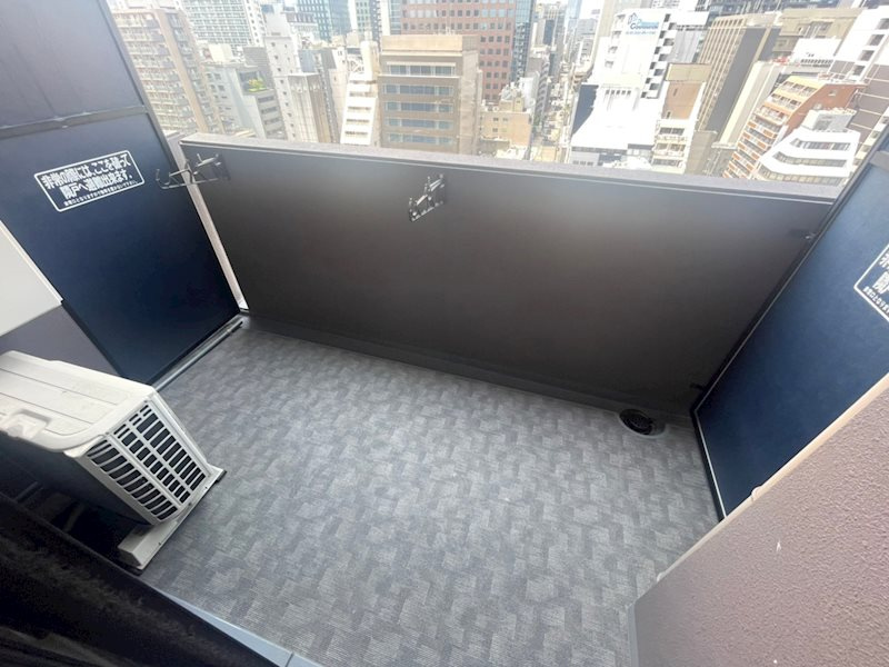 S-RESIDENCE北浜のバルコニー