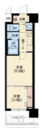 スプランディッドⅧの間取り
