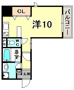 メゾンアイリスの間取り