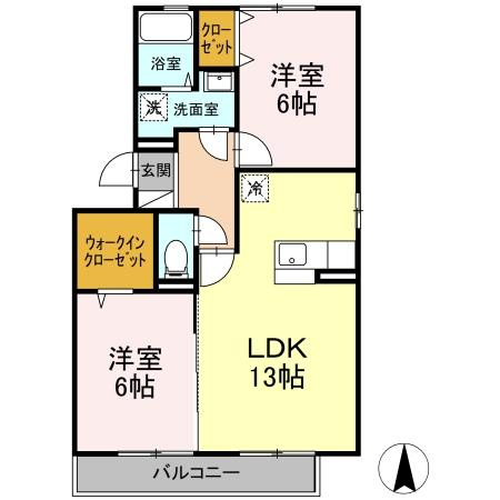 グランドリシェスの間取り